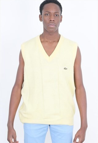LACOSTE VINTAGE LACOSTE KNITTED JUMPER LT07