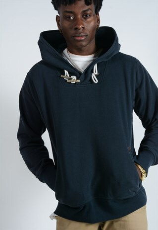 HOODIE IN BLUE IN NAUTICAL STYLE.