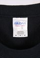 VINTAGE 90'S GILDAN SWEATSHIRT DAN AND PHIL CREWNECK BLACK