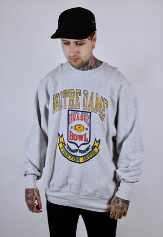 80'S AMERICAN COLLEGE SWEATSHIRT