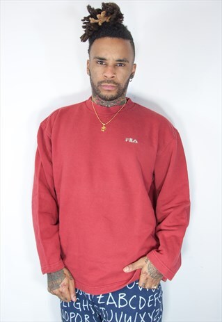 FILA EMBROIDED SWEATSHIRT
