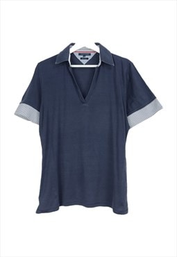 Vintage Tommy Hilfiger T-Shirt in Blue XL