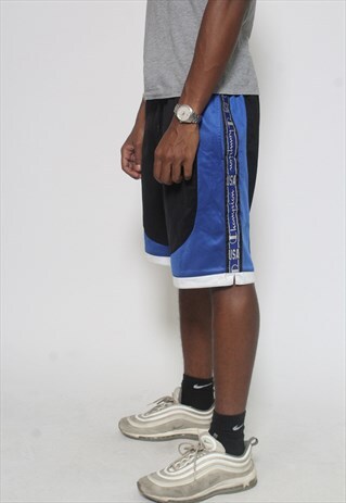 VINTAGE CHAMPION BASKETBALL TAPE LOGO SHORTS