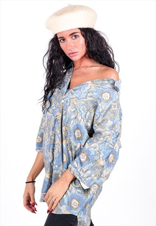 VINTAGE PATTERNED SHIRT S1098