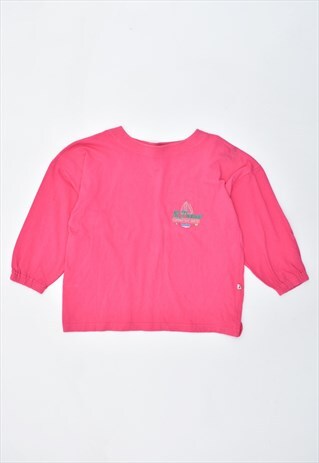 VINTAGE 90'S OVERSIZED SWEATSHIRT JUMPER PINK