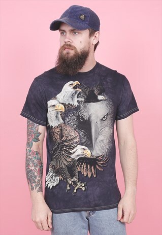 VINTAGE BALD EAGLE T-SHIRT /R6022