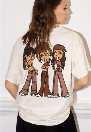 90'S TLC ECRU TEE