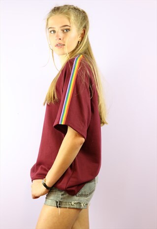 RAINBOW SHORT SLEEVE SWEAT
