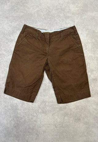 TOMMY HILFIGER SHORTS BROWN CHINO SHORTS 