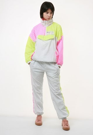 PATTERN ANORAK SUIT SPORTSUIT SHELL JACKET AND TROUSERS 2646