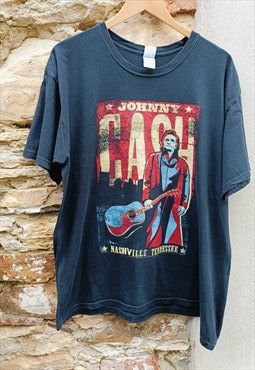 Vintage Johny Cash Band Oversized T-Shirt