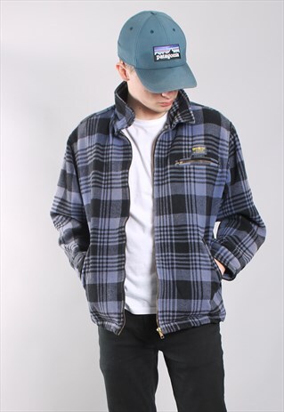 VINTAGE CHECK FLANNEL WORKWEAR JACKET