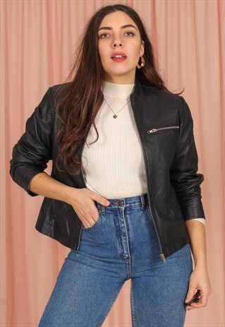 VINTAGE LEATHER JACKET