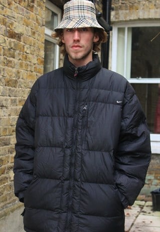 RETRO / 90'S / BLACK NIKE PUFFER JACKET