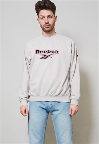 VINTAGE CLASSIC BEIGE REEBOK SWEATSHIRT