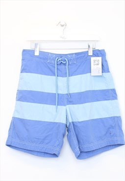 Vintage Unbranded shorts in striped blue. Best fits L