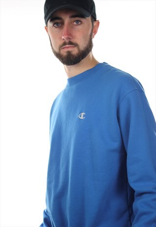 VINTAGE CHAMPION USA SMALL LOGO SWEATSHIRT JUMPER