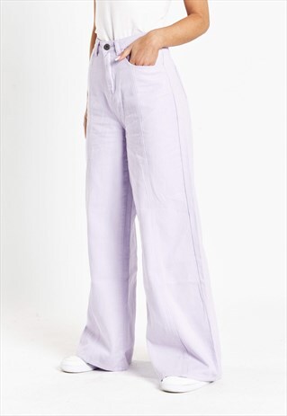 CAIRO WIDE LEG JEANS IN BLACK DENIM