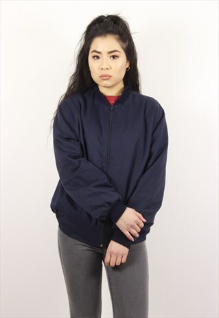 VINTAGE NAVY BOMBER JACKET