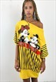 VINTAGE 90S MINNIE AND MICKEY MOUSE MAXI TEE 