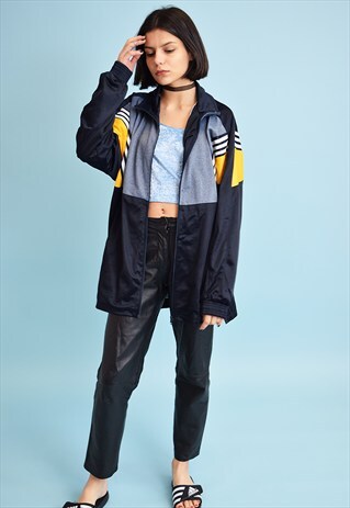 90'S RETRO ATHLEISURE SPORTS TRACKSUIT JACKET TOP