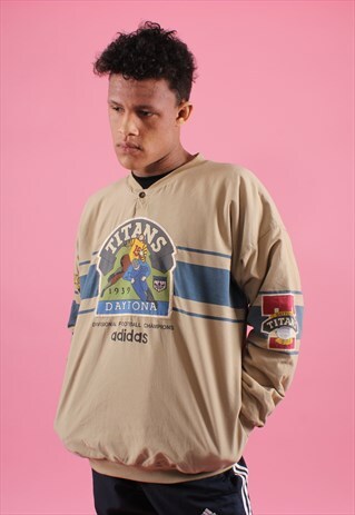 VINTAGE ADIDAS DAYTONA TITANS PULLOVER