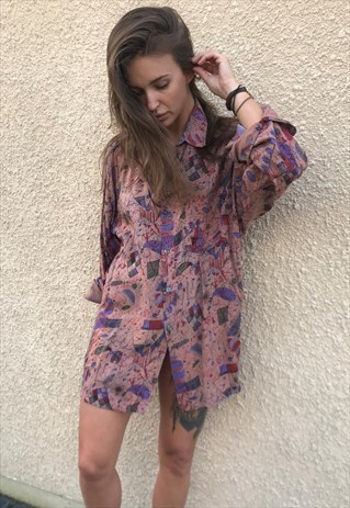 OVERSIZED RETRO 90S 80S VINTAGE UNISEX FESTIVAL SHIRT