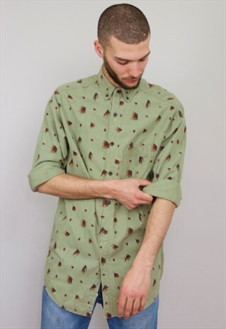 VINTAGE 90S PATTERNED SHIRT