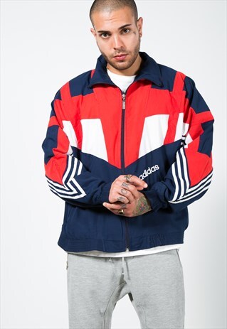VINTAGE 80S ADIDAS SHELL SPORT JACKET / S1400