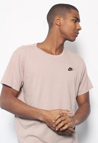 VINTAGE NIKE LOGO T-SHIRT PINK
