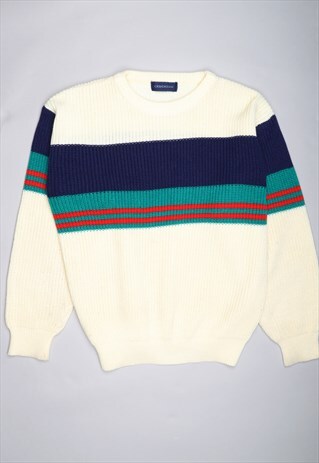 CLAYBROOKE WOOL STRIPED JUMPER