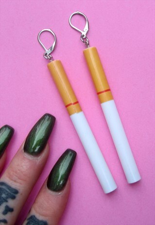 CIGARETTE Y2K KITSCH FESTIVAL EARRINGS