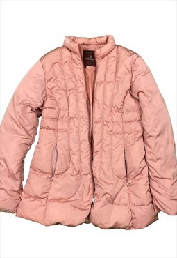 Moncler peach puffer jacket