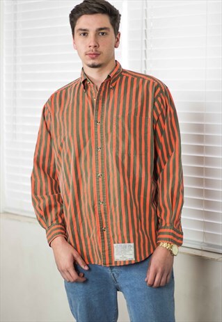 VINTAGE TOMMY HILFIGER SHIRT LOGO 90S M 11.3