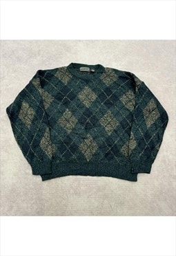 Vintage Knitted Jumper Men's XL