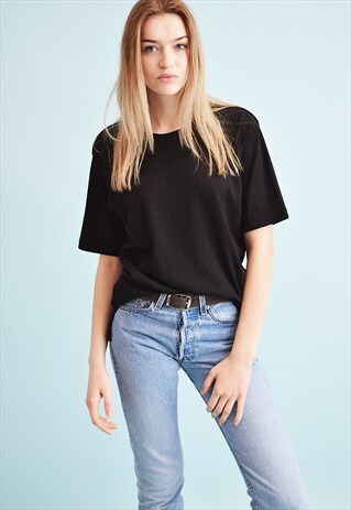 90'S RETRO GRUNGE MINIMALIST OVERSIZED TOP BLOUSE