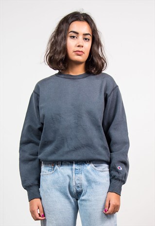90'S VINTAGE DARK GREY CHAMPION SWEATSHIRT