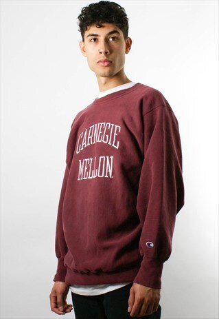 CHAMPION ROUND NECK COLLEGE SWEATSHIRT SWEATER