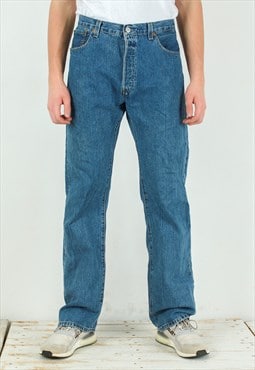 501 W36 L34 Regular Straight Jeans Trousers Everyday Pants