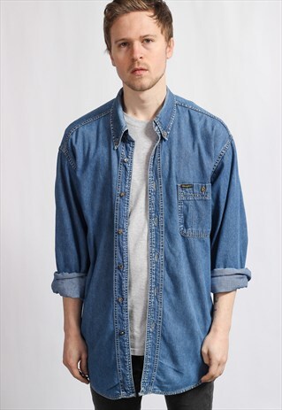 VINTAGE WRANGLER DENIM SHIRT