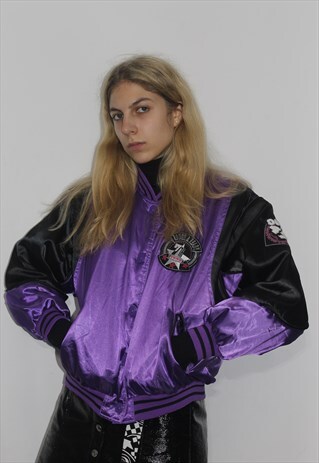 VINTAGE 90' OLDSCHOOL COOL "AMERICAN" UNISEX BOMBER