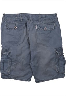 Vintage 90's Levi's Shorts Cargo pockets Blue 30