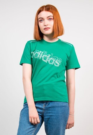 90'S GREEN ADIDAS T-SHIRT