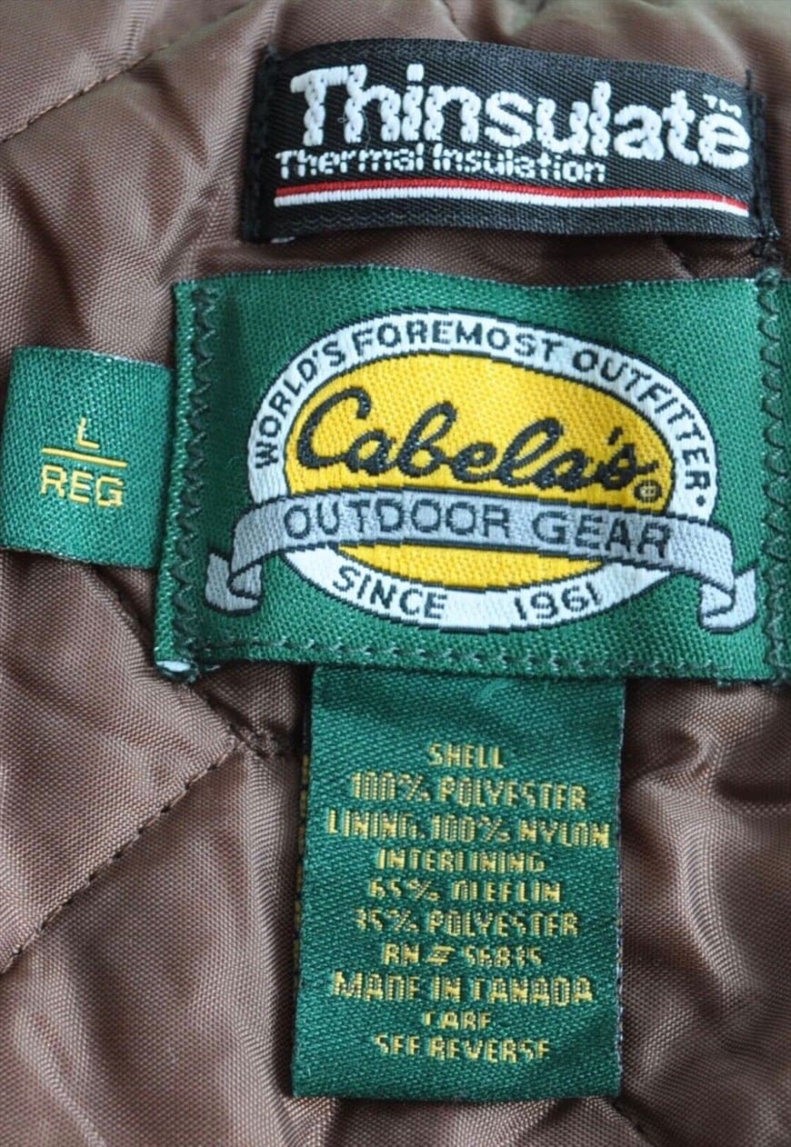 Cabela's thinsulate outlet jacket