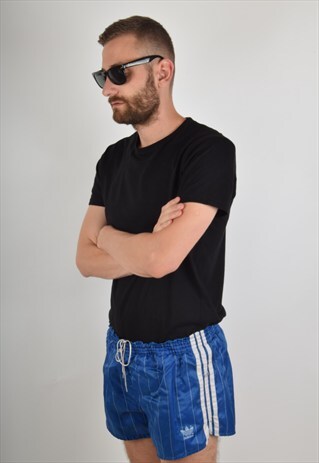 VINTAGE ADIDAS FESTIVAL SHORT MADE IN W-GERMANY 80'S (824)