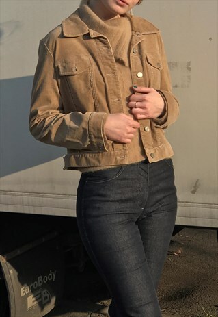90S CORDUROY SHORT JACKET