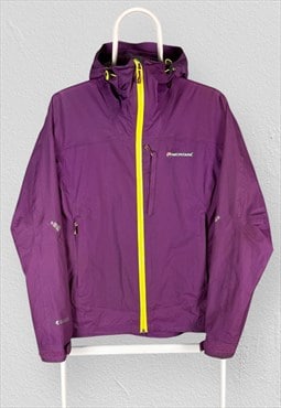 Montane Pertex Shield Waterproof Jacket Purple Nylon  UK 10