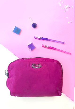 VANITY CASE PURPLE