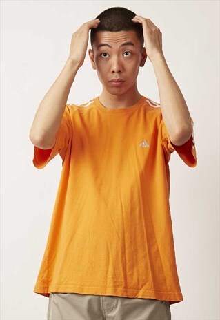 VINTAGE 90'S ADIDAS ORANGE T-SHIRT