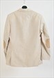 VINTAGE 00S BEIGE BLAZER JACKET